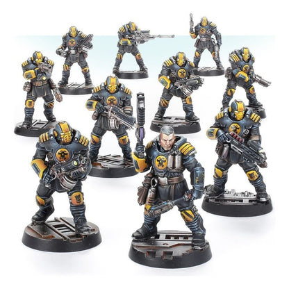 NECROMUNDA PALANITE ENFORCER PATROL