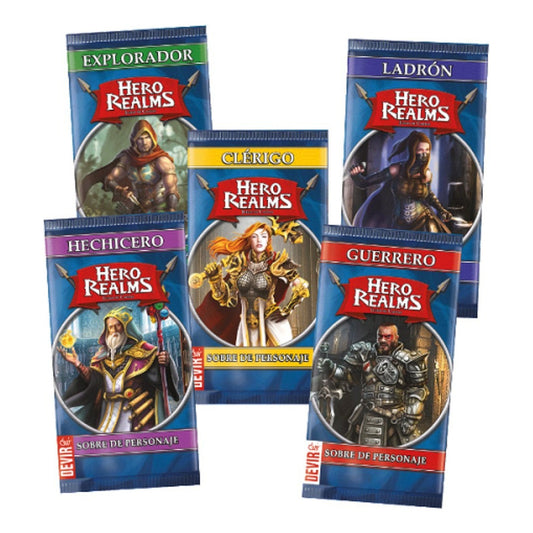 HERO REALMS SOBRES DE PERSONAJE EN ESPAÑOL