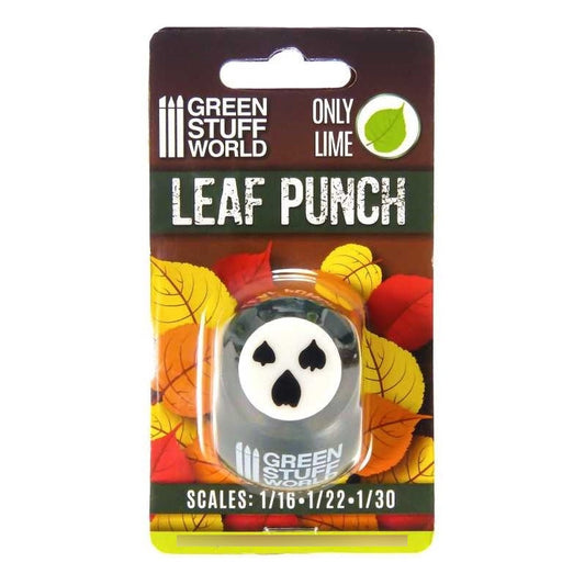GREEN STUFF WORLD TROQUELADORA DE HOJAS MINIATURA VERDE OSCURA