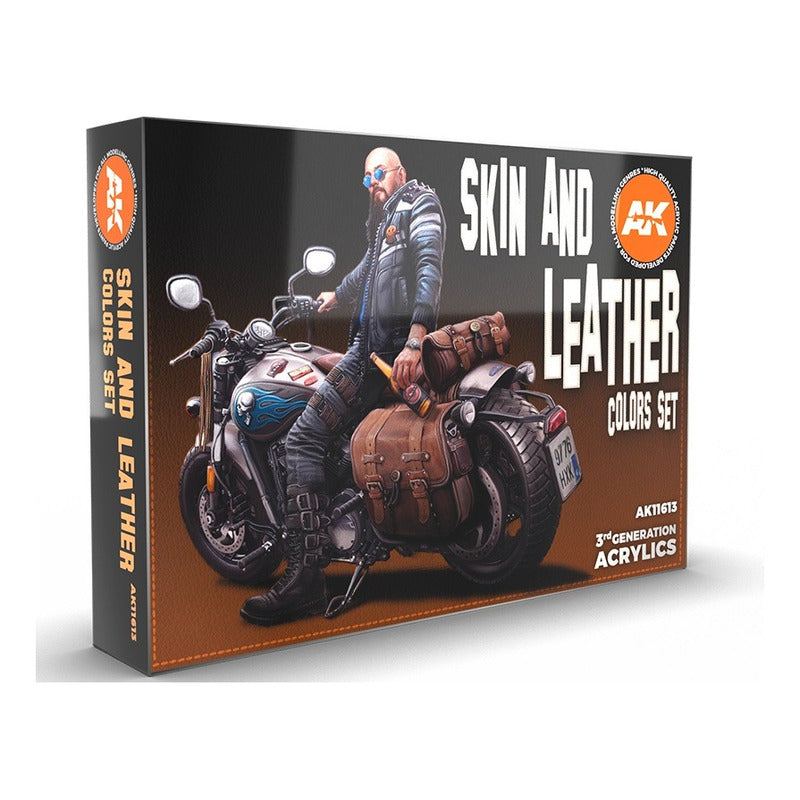 SKIN AND LEATHER COLORS SET