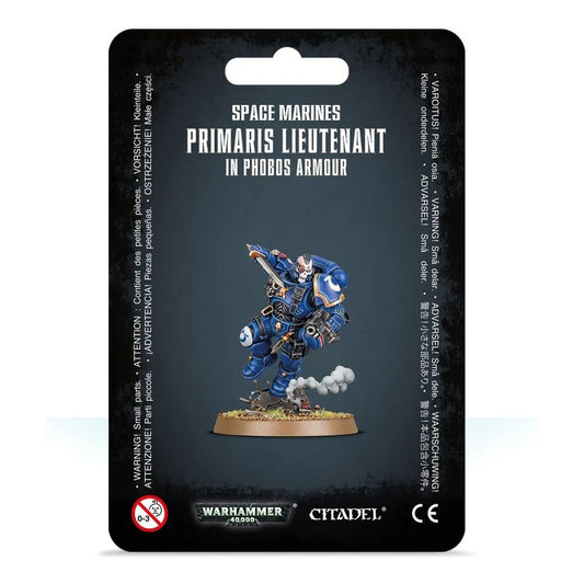 SPACE MARINES PRIMARIS LIEUTENANT IN REIVER ARMOUR